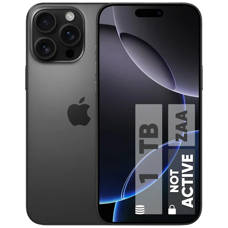 گوشی اپل (not active) دو سیم کارت مدل iPhone 16 Pro Max ZAA ظرفیت 1 ترابایت و رم 8 گیگابایت